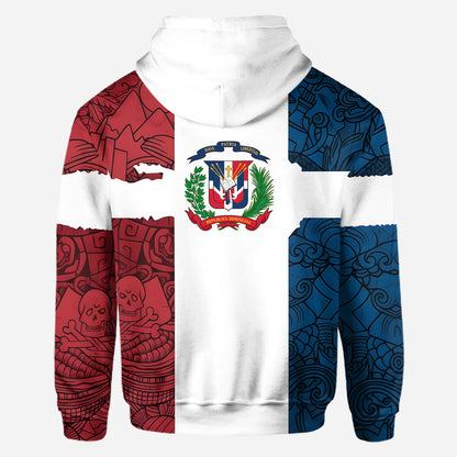 Dominican Republic, Dios, Patria, Libertad - Personalized Expats All Over Shirt