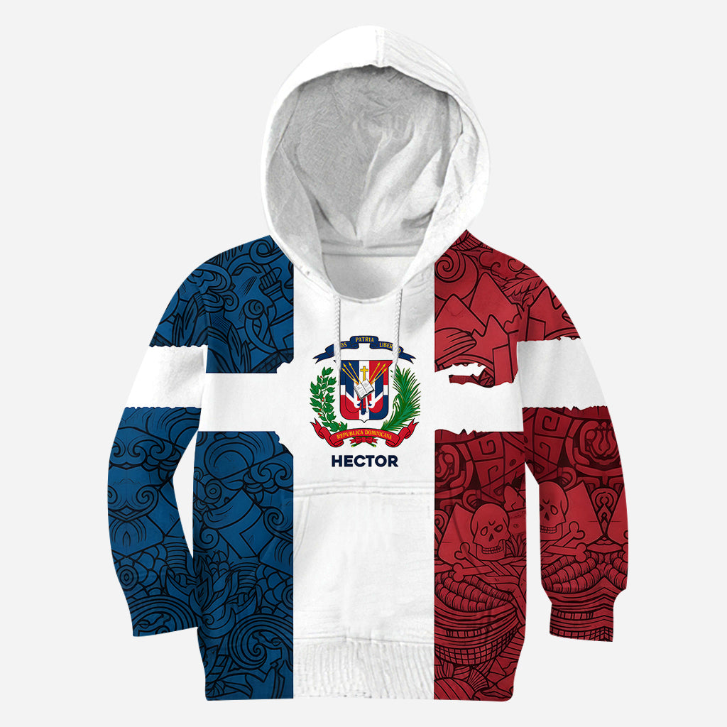 Dominican Republic, Dios, Patria, Libertad - Personalized Expats All Over Shirt