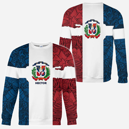 Dominican Republic, Dios, Patria, Libertad - Personalized Expats All Over Shirt