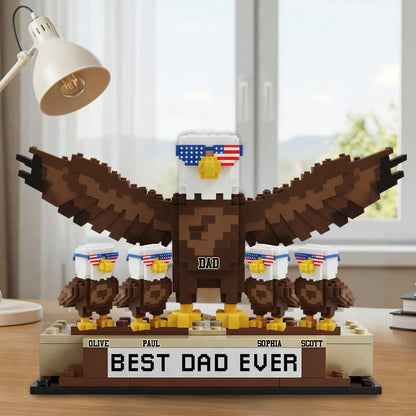 Best Dad Ever - Personalized Father Custom Shaped Acrylic Plaque