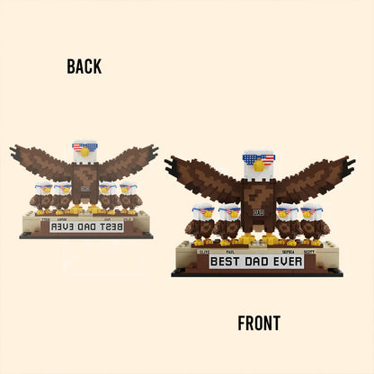 Best Dad Ever - Personalized Father Custom Shaped Acrylic Plaque