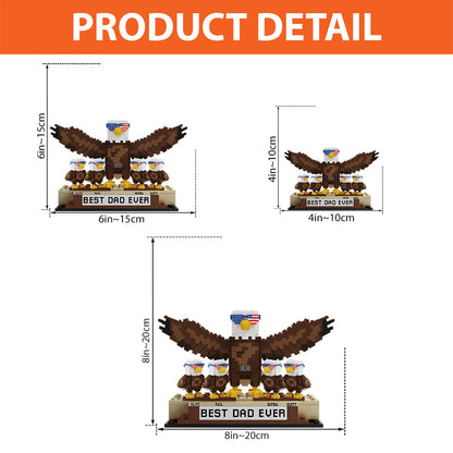 Best Dad Ever - Personalized Father Custom Shaped Acrylic Plaque