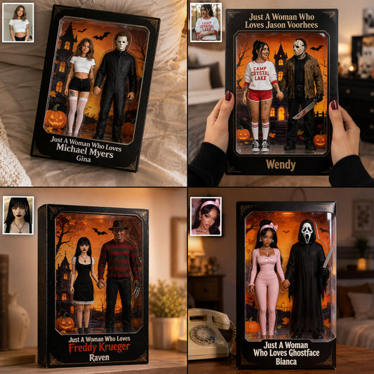 Always By My Side - Personalized Horror Character Custom Shaped Acrylic Plaque