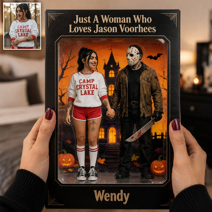 Always By My Side - Personalized Horror Character Custom Shaped Acrylic Plaque
