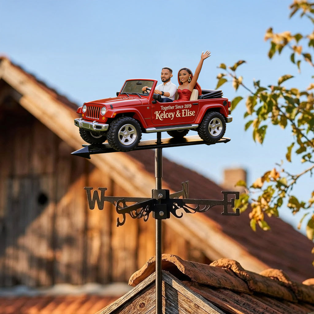 You & Me We Got This - Personalized Couple Weather Vane