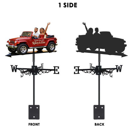 You & Me We Got This - Personalized Couple Weather Vane