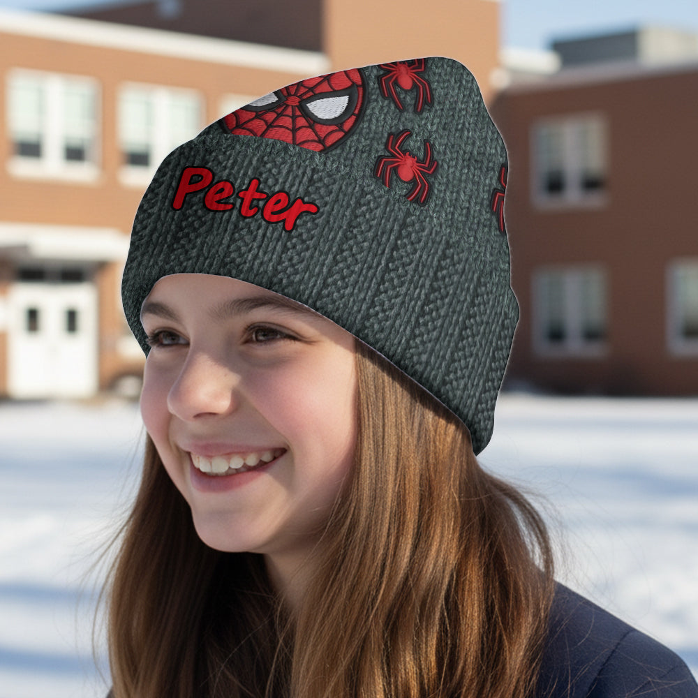 I Am A Hero - Personalized Kid Beanie Hat