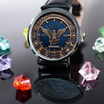 250th Anniversary - Personalized Veteran Hand Watch