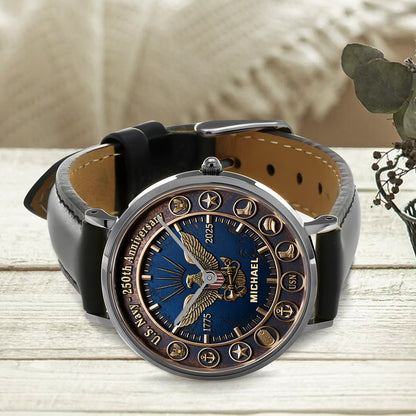 250th Anniversary - Personalized Veteran Hand Watch