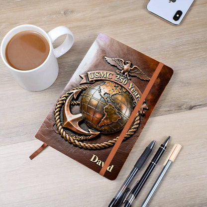 250th Anniversary - Personalized Veteran Leather Journal