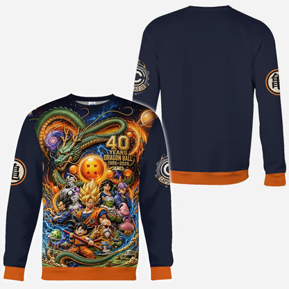 The Strongest 40th Anniversary - Personalized Seven Balls All Over Shirt