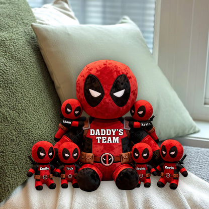 Daddy's Team - Personalized The Psychopath Premium Faux Fur Pillow