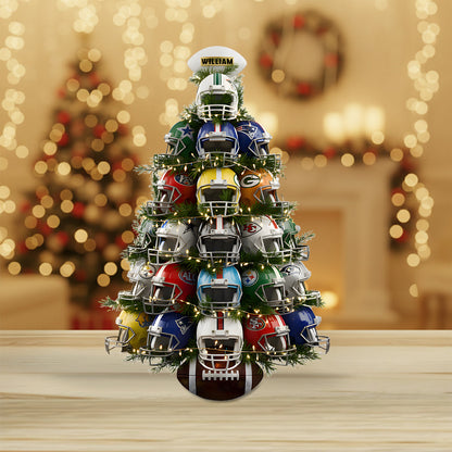 Game Day - Personalized American Football Custom Shaped Acrylic Plaque