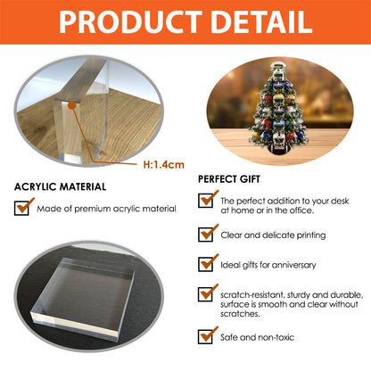 Game Day - Personalized American Football Custom Shaped Acrylic Plaque