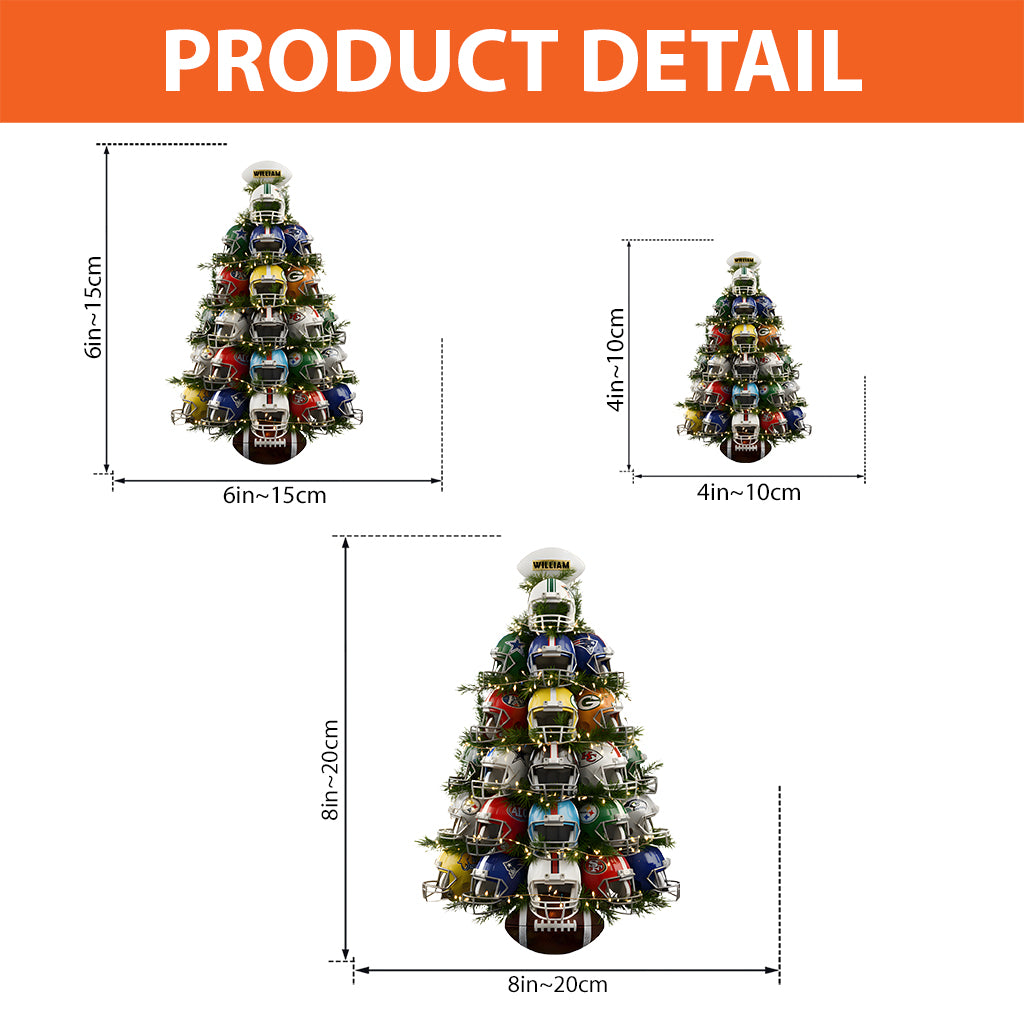 Game Day - Personalized American Football Custom Shaped Acrylic Plaque