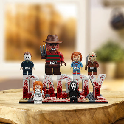 Dad Of Little Horrors - Personalized Custom Shaped Acrylic Plaque
