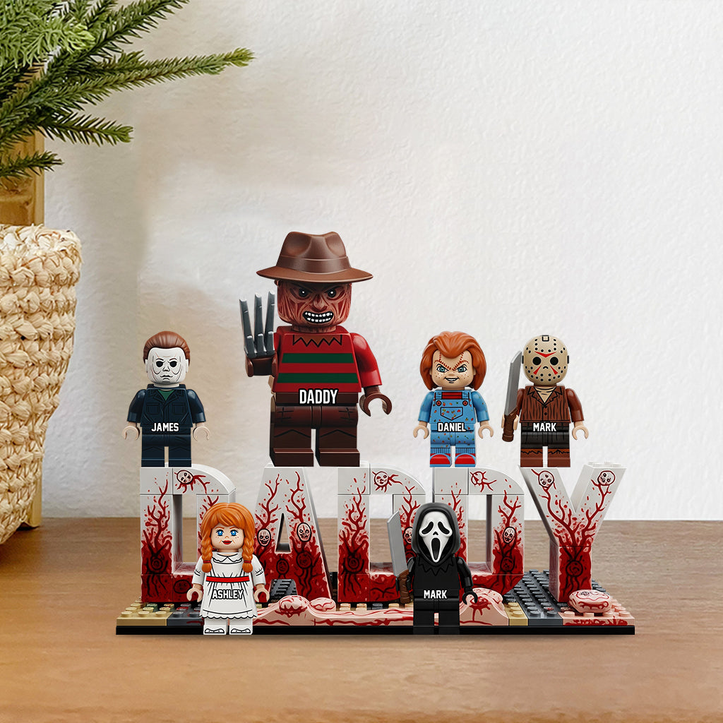 Dad Of Little Horrors - Personalized Custom Shaped Acrylic Plaque