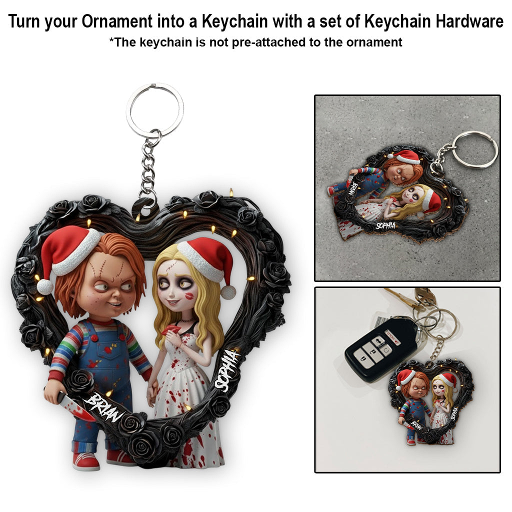 You & Me We Got This - Personalized Horror Character Ornament