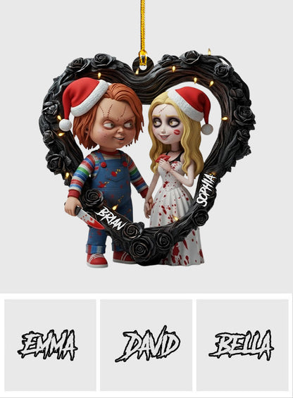 You & Me We Got This - Personalized Horror Character Ornament