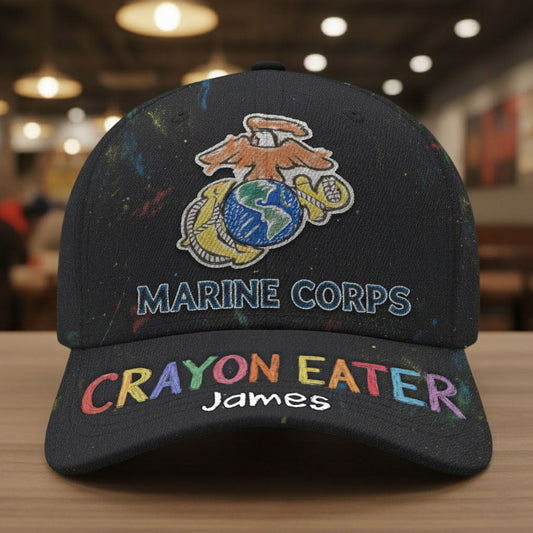 Crayon Eater - Personalized Veteran Classic Cap