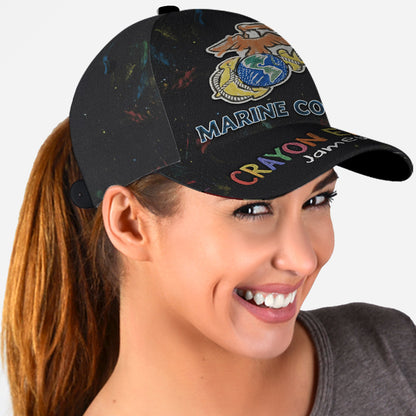 Crayon Eater - Personalized Veteran Classic Cap