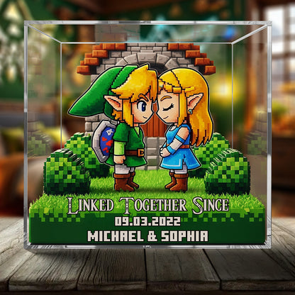 Linked Together - Personalized The Hero's Legend Custom Shaped Acrylic Plaque