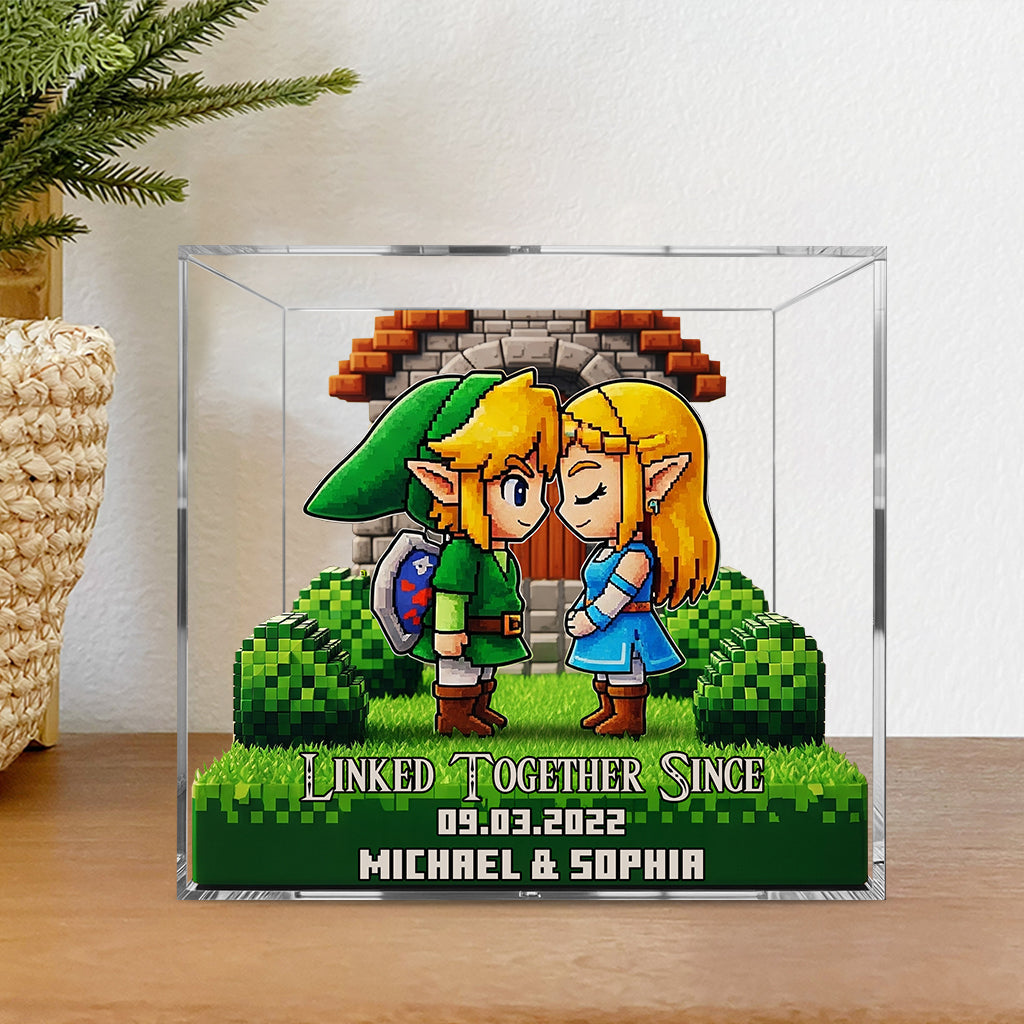 Linked Together - Personalized The Hero's Legend Custom Shaped Acrylic Plaque