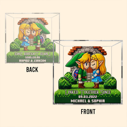 Linked Together - Personalized The Hero's Legend Custom Shaped Acrylic Plaque