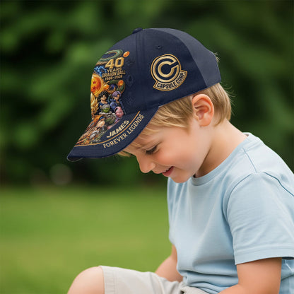 Forever Legend 40th Anniversary - Personalized Seven Balls Classic Cap