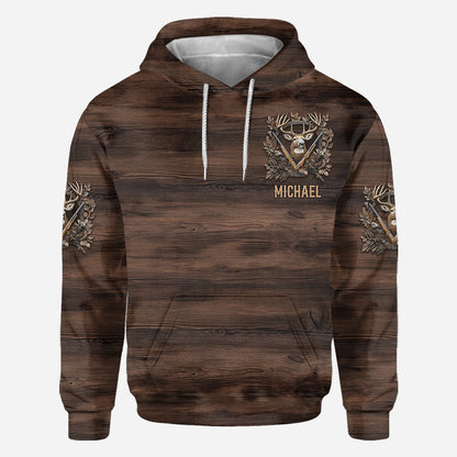 No Bragin Til Ur Draggin - Personalized Hunting All Over Shirt