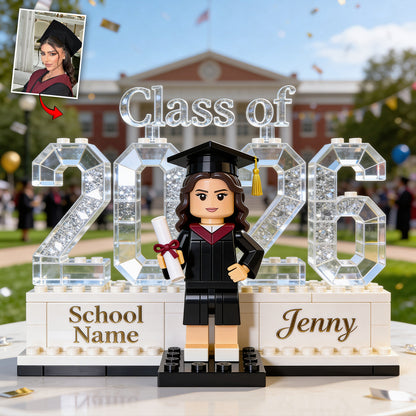 Congratulations On Your Graduation - Personalized Graduation Custom Shaped Acrylic Plaque