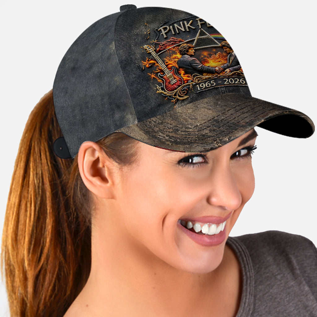 Pink Floy Rock Band Anniversary - Personalized The Prism Classic Cap