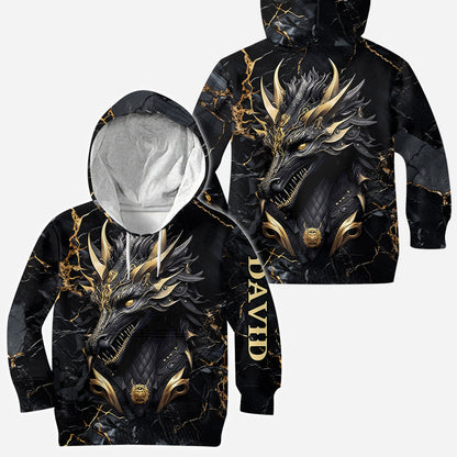 Heart Of A Dragon - Personalized Dragon All Over Shirt
