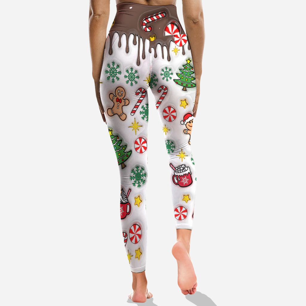 Christmas Movie Watching - Personalized Christmas Movie Hoodie and Leggings