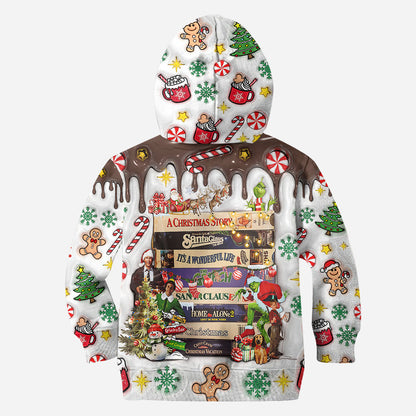Christmas Movie Watching - Personalized Christmas Movie Hoodie and Leggings