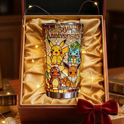 30th Anniversary - Personalized Monster Trainer Tumbler