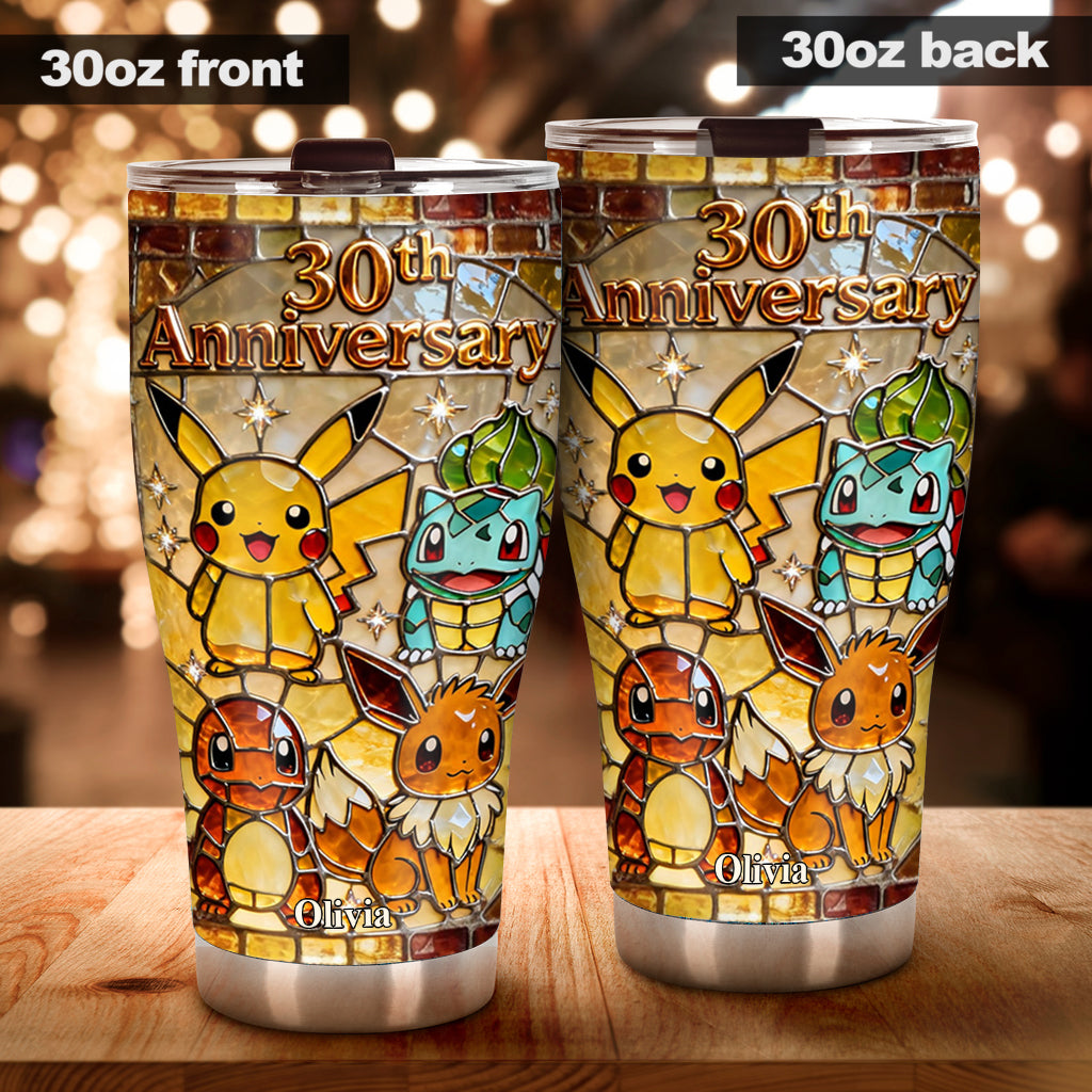 30th Anniversary - Personalized Monster Trainer Tumbler