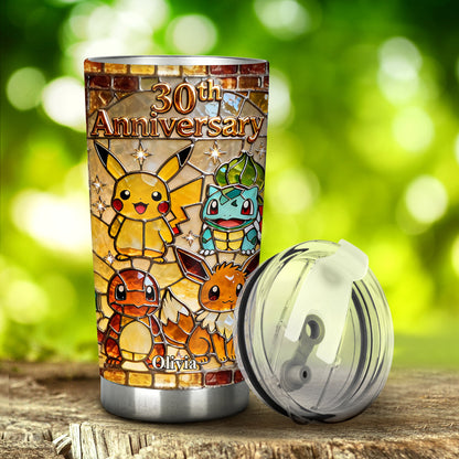 30th Anniversary - Personalized Monster Trainer Tumbler