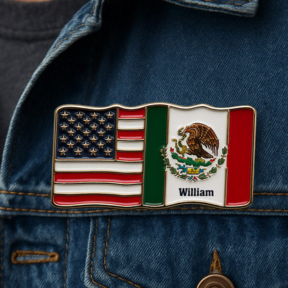 The Legacy - Personalized Expats Pin