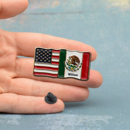 The Legacy - Personalized Expats Pin