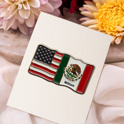 The Legacy - Personalized Expats Pin