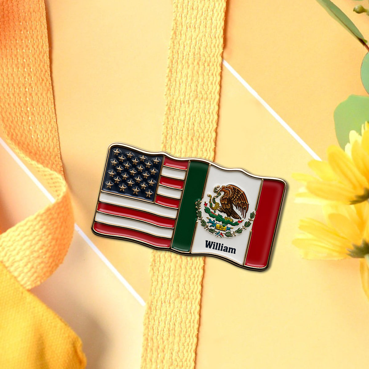 The Legacy - Personalized Expats Pin