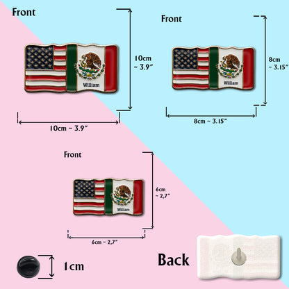 The Legacy - Personalized Expats Pin