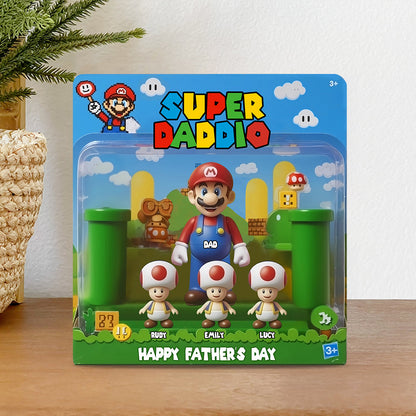 Super Daddio/ Mommio - Personalized Super Plumber Custom Shaped Acrylic Plaque