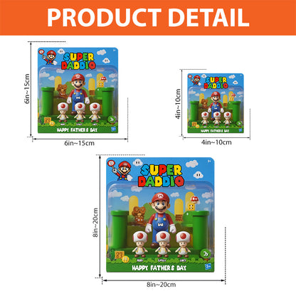 Super Daddio/ Mommio - Personalized Super Plumber Custom Shaped Acrylic Plaque