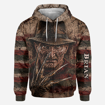 Horror Movies Fans Gift - Personalized Horror Character All Over Shirt