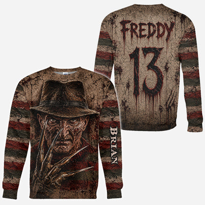 Horror Movies Fans Gift - Personalized Horror Character All Over Shirt