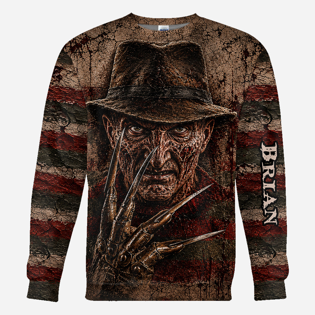 Horror Movies Fans Gift - Personalized Horror Character All Over Shirt