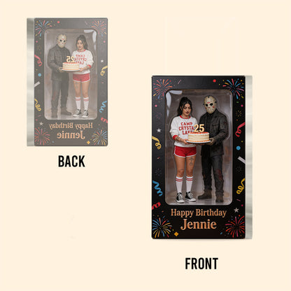 Happy Birthday - Personalized Horror Character Custom Shaped Acrylic Plaque