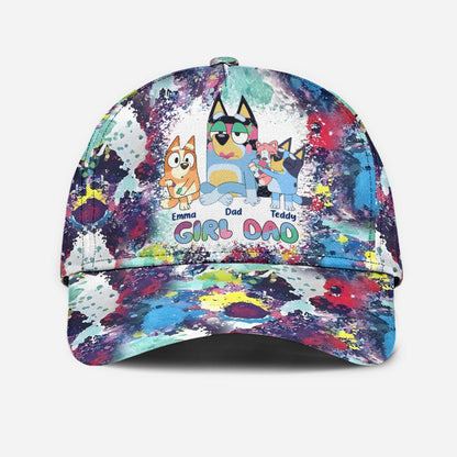 Girl Dad - Personalized Father Classic Cap